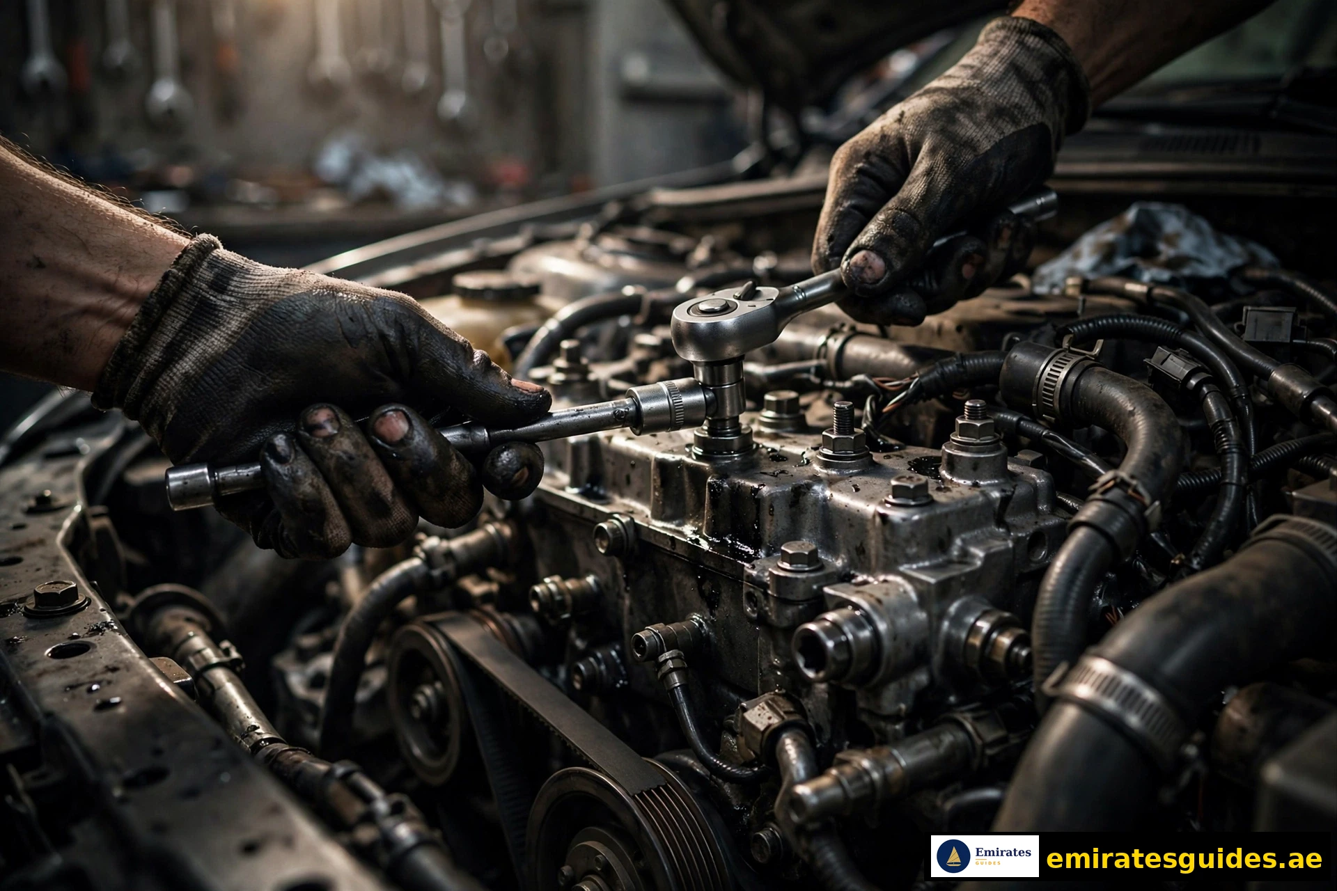 Audi engine repair Dubai specialist workshop
