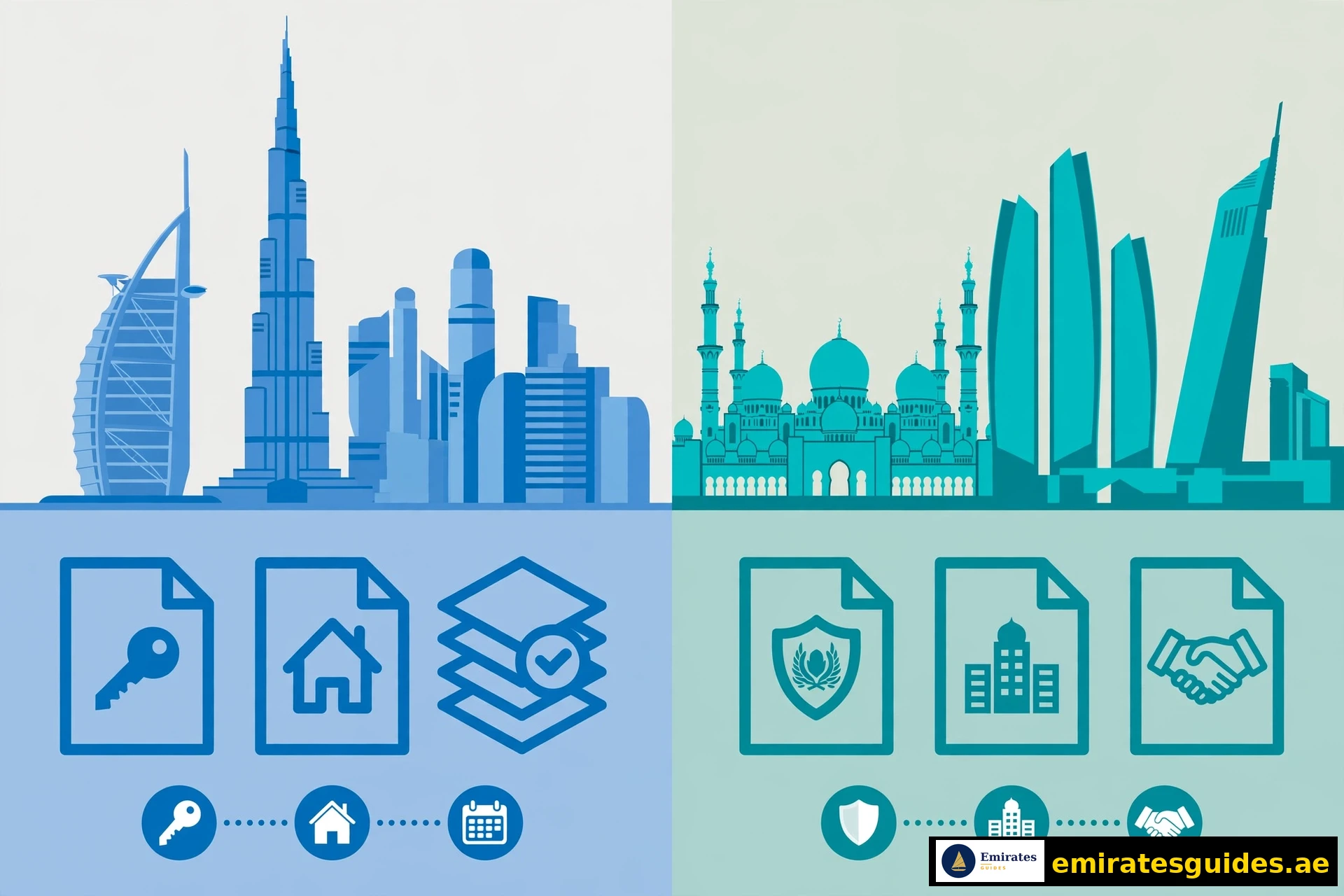 Ejari vs Tawtheeq — Dubai and Abu Dhabi tenancy systems compared