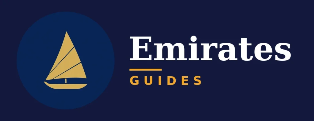 Emirates Guides logo for dark footer