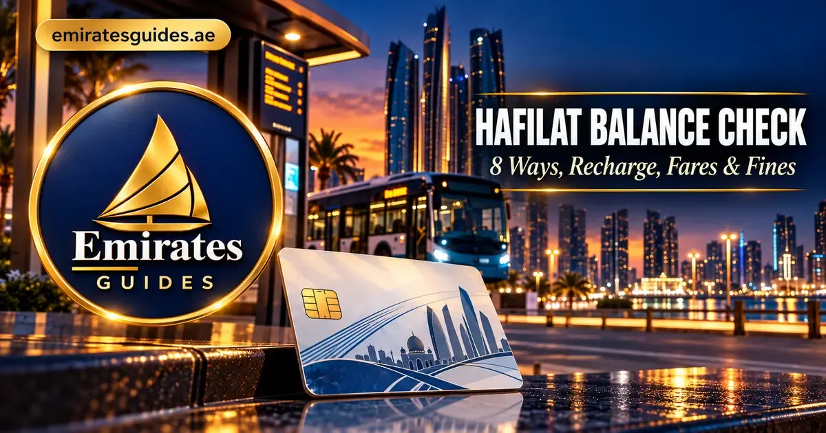 Hafilat Balance Check: The Complete Abu Dhabi Bus Card Guide