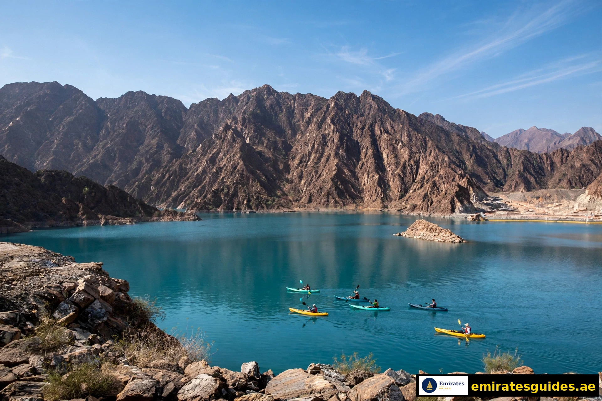Things to do in Hatta — Hatta Dam kayaking and mountains