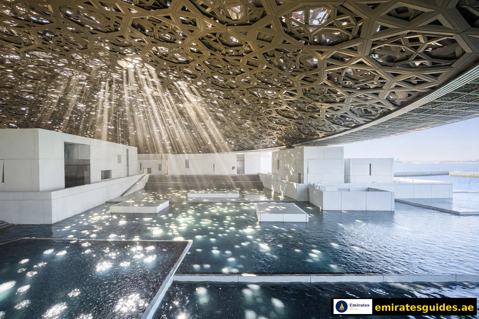 Louvre Abu Dhabi museum with iconic dome