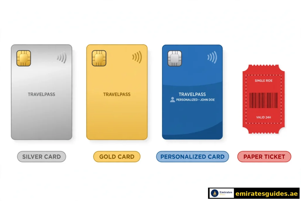 Nol card types compared
