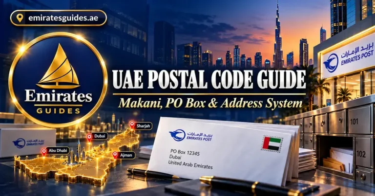 UAE Postal Code - Complete Guide to Makani, PO Box and Address System