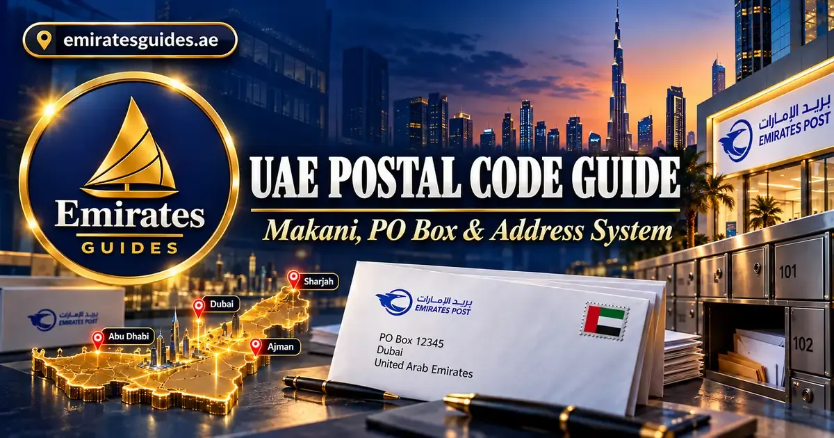 UAE Postal Code - Complete Guide to Makani, PO Box and Address System